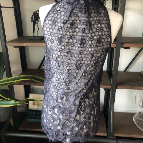 DVF Sleeveless Lace Top size 4 - Picture 8 of 8